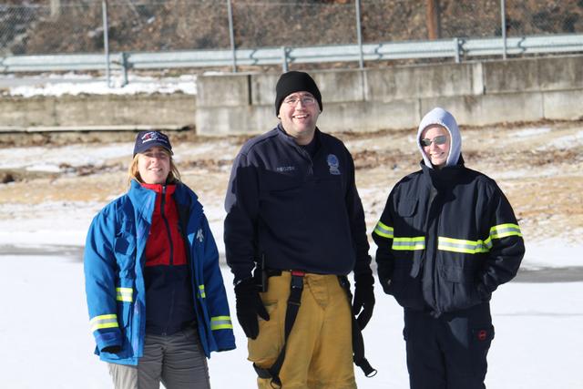 EMT Hanson, Captian Reczek, EMT Silvernail